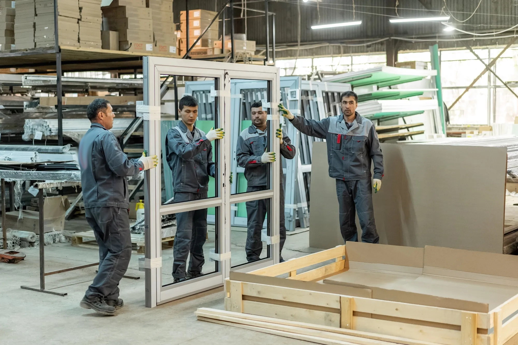 Монтаж противопожарных конструкций