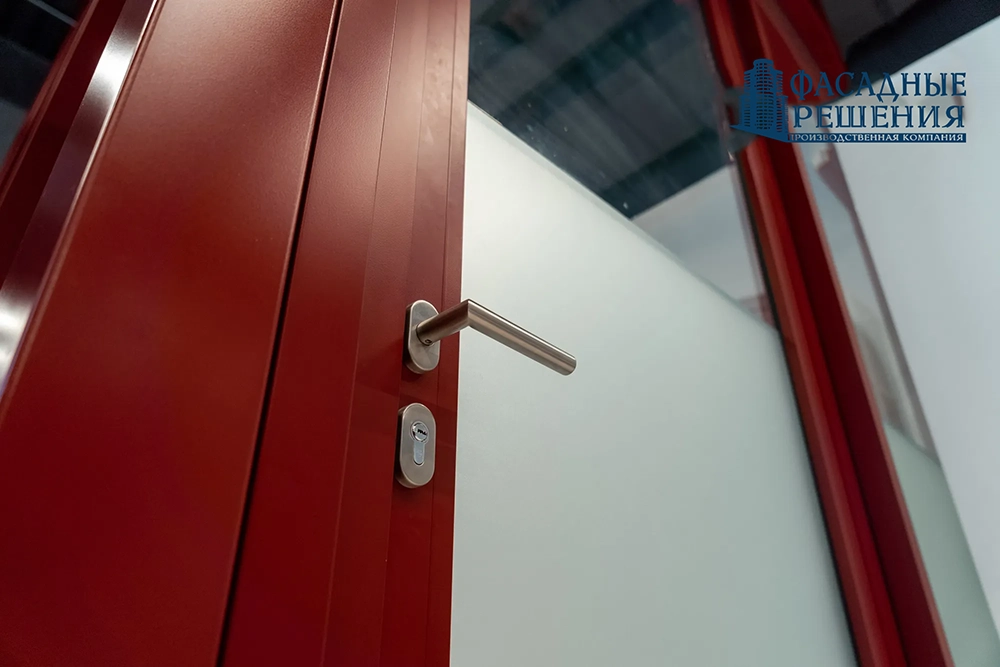 Холодные алюминиевые двери